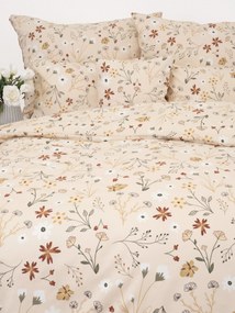 Bavlnené obliečky Renforcé - Vanessa béžová