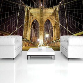 Fototapeta - Brooklynský most v New Yorku (152,5x104 cm)