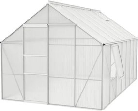 Skleník Vitavia Meridian 1 11500 polykarbonát 6 mm 257x445 cm hliník