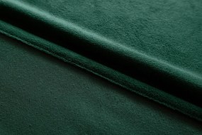 Tmavo zelený zatemňovací záves VELVET 140x270 cm Zavesenie: Riasiaca páska