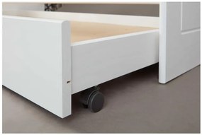 Inter Link Výsuvná detská posteľ Leonie (biela, 90 x 200 cm)  (100394248)