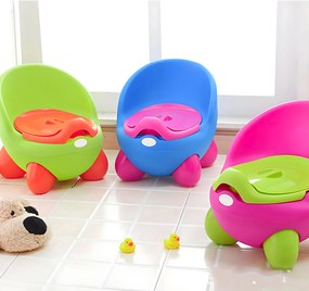 Detský nocník ECOTOYS pre deti od 12 mes., vyberateľná miska, protišmykové nožičky, zelený