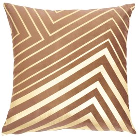 Povlak na polštář LUXOT BC23 45x45 cm hnědý
