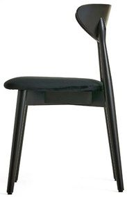 SOLAR BLACK 2.0 DREVENÁ STOLIČKA S PODSEDÁKOM black