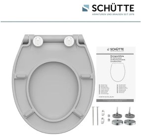 Schütte WC doska Slim (sivá)  (100285013)