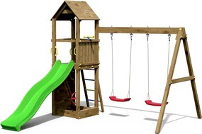 Marimex | Detské ihrisko Marimex Play 006 Akát + zelená šmykľavka | 11640471