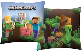 Vankúš Minecraft Dungeons - 40 x 40 cm