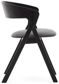 Čierna jedálenská stolička Godia – Kave Home
