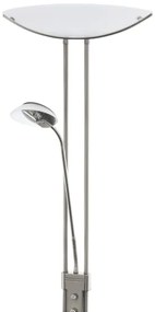 EGLO 85971 - Stmievateľná stojacia lampa BAYA 1xR7s/230W+1xG9/33W matný chróm