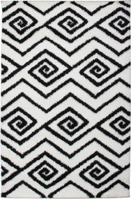 Koberec Boho 638 CREAM/BLACK rozmery koberec: 133x190 cm