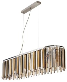 Searchlight 9838-8CC - Luster na lanku CLARISSA 8xE14/40W/230V