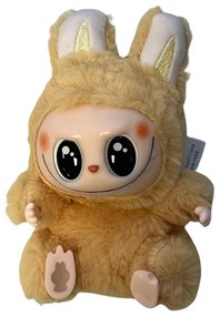 Plyšová figúrka v štýle LABUBU monster - žlutá