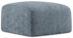 Modrá ženilková podnožka Leila – Makamii