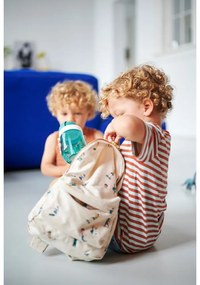 Tritánový detský hrnček v bielej a svetlozelenej farbe 300 ml Little farm – Mepal