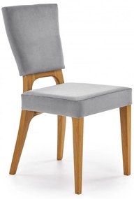 Jídelní židle Natys dub medový/šedá