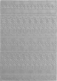 Ayyildiz, Koberec behúň Helix 2202 silver, 80x250, šedá, chodba / predsieň