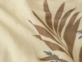 Obojstranné obliečky DUO SENSE SANDORA krémové + obliečka na vankúšik 40x50 cm ZDARMA Rozmer obliečky: 70 x 90 cm | 140 x 200 cm