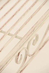 Záhradná lavička GS11177499 - Krémová antik