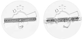 Ecolite WPCB2-24W/BI - LED Panel LEXA LED/12/18/24W/230V biela