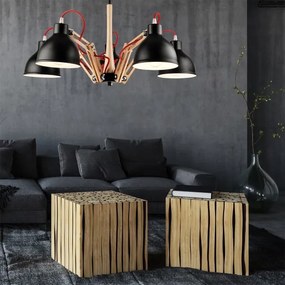 Prisadený luster MARCELLO 5xE27/60W/230V