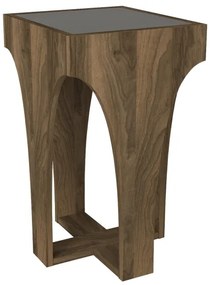 Odkladací stolík LITUS 58x37 cm hnedá