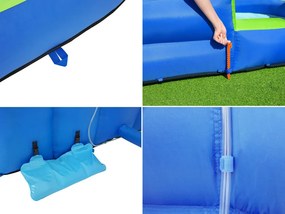 Producent niezdefiniowany Bestway vodné ihrisko H2O Go 365 x 320 x 270 cm so šmýkačkou a striekačkou 53408