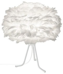 Biely polohovací stojan tripod na svietidlá UMAGE, výška 18,6 cm