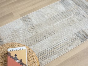 My Flair, Kusový koberec My Way creme, 80x150, šedá, chodba / predsieň