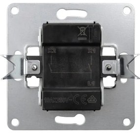 Elhard Vypínač Vera sériový č.5, matný, biely VZ1305W