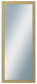 DANTIK - Zrkadlo v rámu, rozmer s rámom 50x120 cm z lišty ANDRÉ veľká starostrieborná (3156)