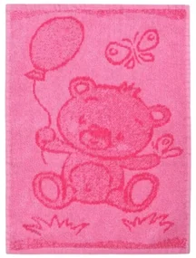 Profod Detský uterák Bear pink, 30 x 50 cm