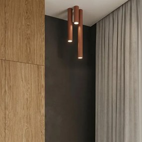 Sollux SL.2068 - Bodové svietidlo LAGOS 1xGU10/10W/230V hnedé