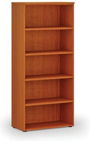 Kancelársky regál PRIMO WOOD, 800 x 420 x 1781 mm, čerešňa