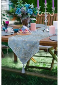 Behúň na stôl 45x140 cm Blue Spring – Minimalist Cushion Covers