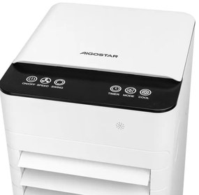 Aigostar - Ochladzovač vzduchu 80W/230V biela + diaľkové ovládanie