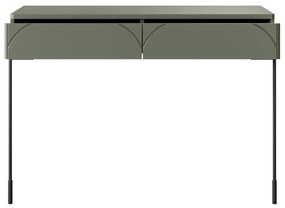 Konzolový / Toaletný stolík Sonatia 104 cm - olivová
