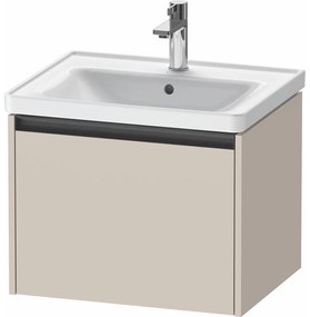 DURAVIT Ketho 2 závesná skrinka pod umývadlo, 1 zásuvka, 584 x 455 x 440 mm, taupe matná, K25081091910000