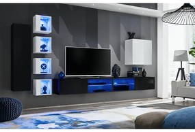 Obývacia Stena Switch Xxvi Čierna/Biely