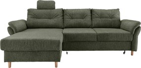 XXXLutz ROHOVÁ SEDAČKA, textil, tmavozelená Livetastic - Sedačky - 002310012726