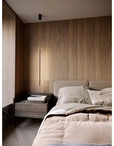 Redo 01-3116 - LED Luster na lanku TABOO LED/9W/230V čierna