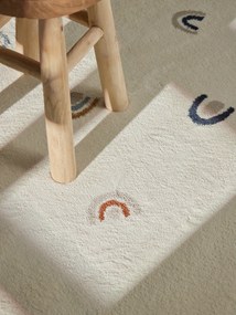Hanse Home, Detský koberec Adventures 106414 Cream Multicolor kruh, 160x160 (priemer) kruh, viacfarebná, detská izba