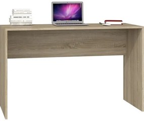 Počítačový stôl s regálom MALAX 2x2 dub sonoma