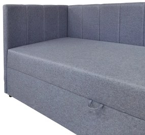 Váľanda LAMBO 2, 90x200 cm Hnedá Pánty vľavo