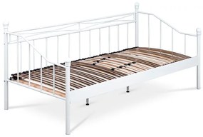 BONTEC Jednolôžková posteľ 208x98cm, kov, čierna, BED-1905 BK Farba: Čierna