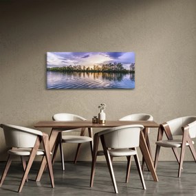 Obraz jazera (120x50 cm)