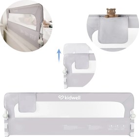 Detská zábrana na posteľ Kidwell CORI 150 cm, výška 50/65 cm