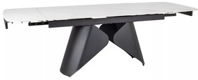 Rozkládací jídelní stůl Armando 160/240 bílý/černý