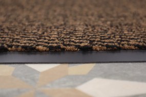 Hamat, Rohožka Spectrum 017 Brown – na von aj na doma, 40x60, hnedá, chodba / predsieň