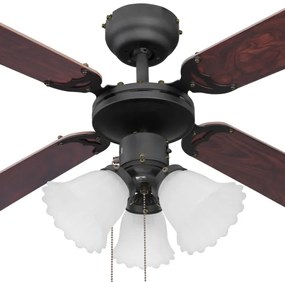 Globo 03816 - Stropný ventilátor HARVEY 3xE27/60W/230V
