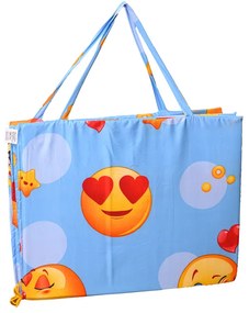 Plážové ležadlo SMILE modré